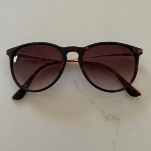 Tortoise shell hand polished sunglasses